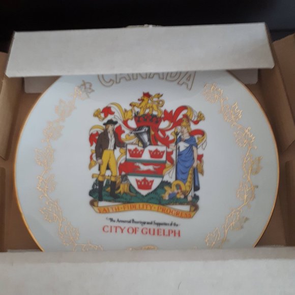 RARE City of Guelph, Ontario New collector's plate - Picture 7 of 9